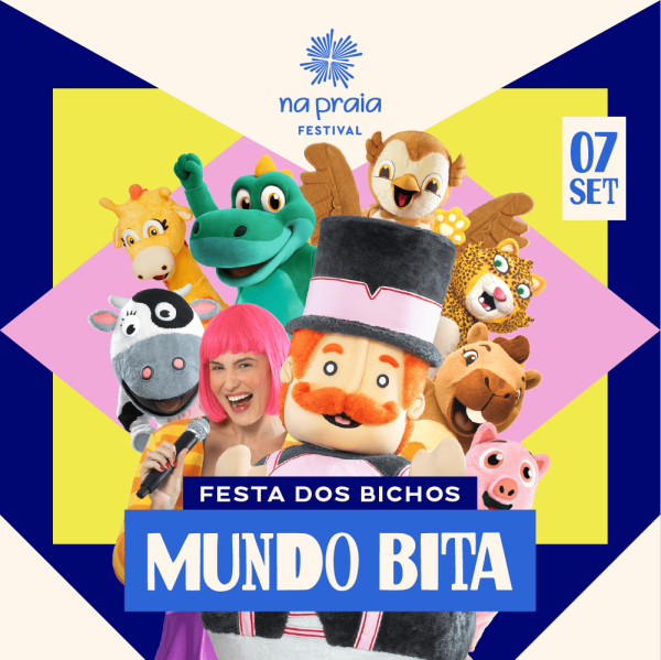 Mundo Bita: Festa dos Bichos — 07 Set