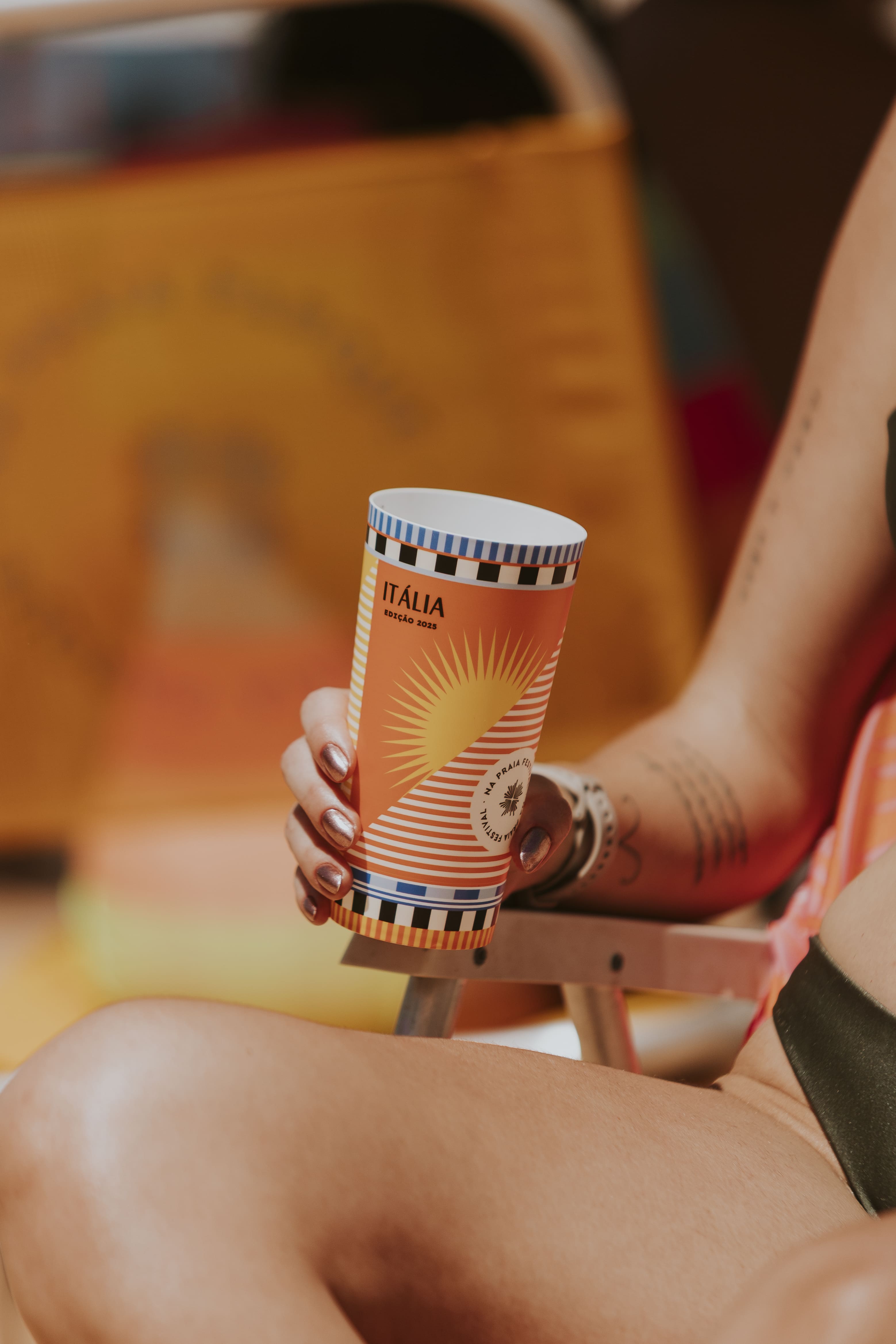 Copo edição Itália Na Praia Festival