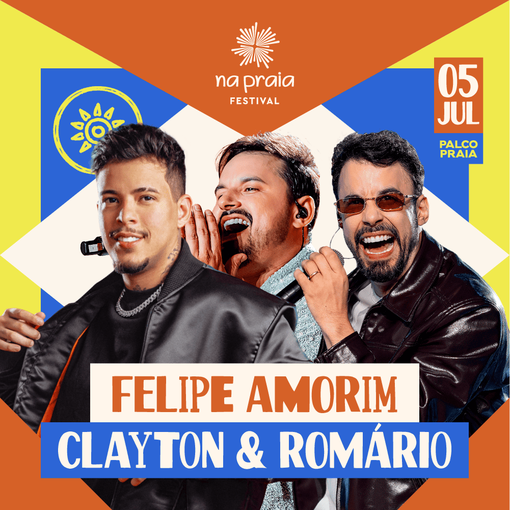 Show no Domingos de Praia — 05 de Julho