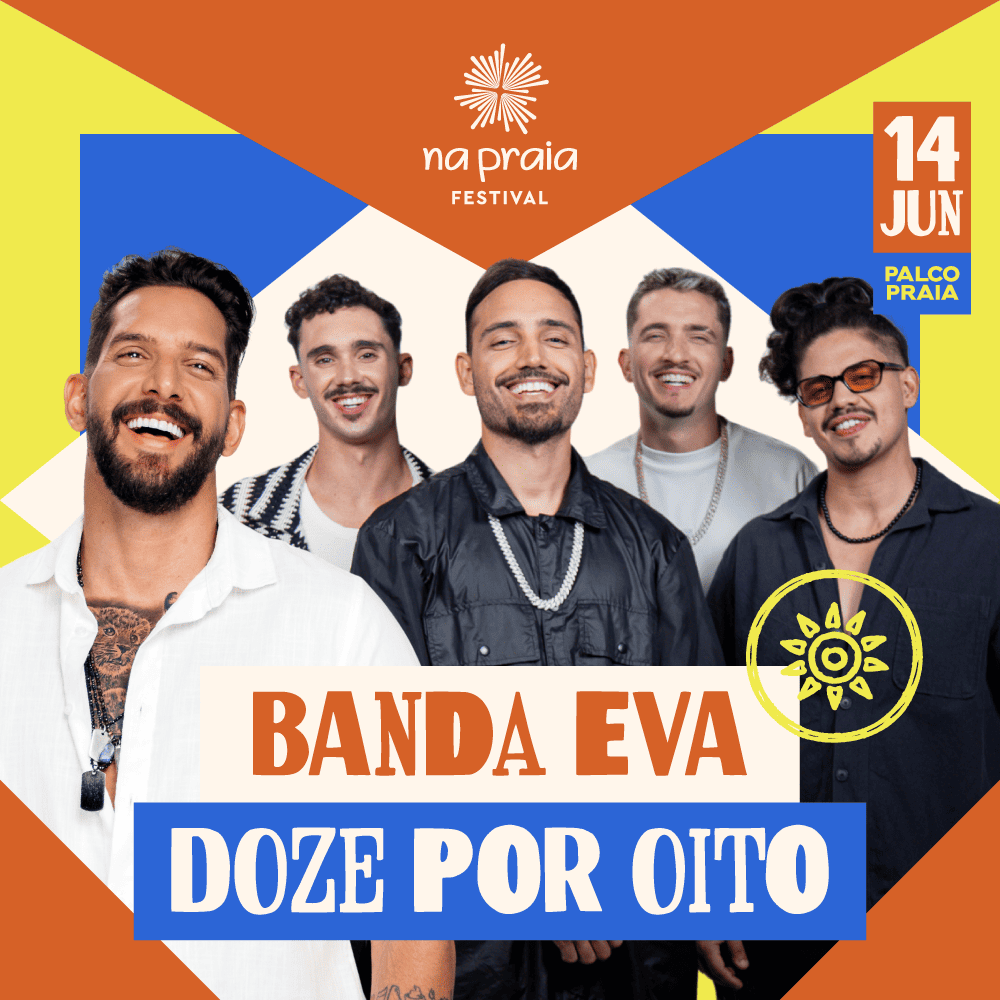 Show no Domingos de Praia — 19 de Julho